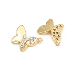 Pendentifs en laiton zircon cubique transparent&nbsp;CU-CBAFB7D-02G