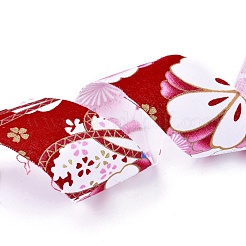 Cinta de algodón floral estilo kimono japonés&nbsp;OCOR-I008-01B-11