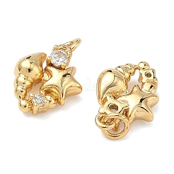 Латунные микро проложить кубического циркония подвески&nbsp;KK-A291-29G