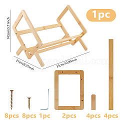 Étagère de bureau en bois&nbsp;ODIS-WH0030-313A-01
