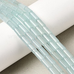Natürliche weiße Jade perlen Stränge&nbsp;G-Z145-A01-01A
