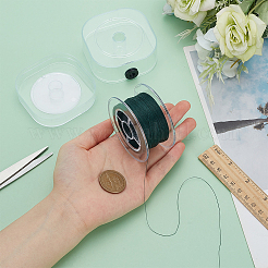 Воском хлопчатобумажная нить шнуры&nbsp;AJEW-WH0561-82H