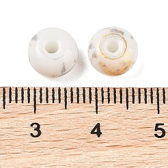 Undurchsichtige sprühlackierte Glasperlen&nbsp;X1-GLAA-G118-01K