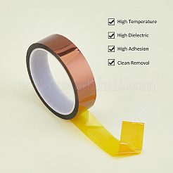 5 рулон 5-х видов полиимидной термостойкой тканевой ленты&nbsp;AJEW-FH0004-99