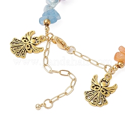 Сплав шарм браслеты&nbsp;BJEW-JB12143