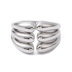 Латунные регулируемые кольца&nbsp;RJEW-K257-58P