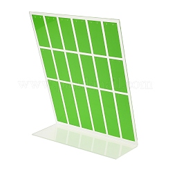 Ohrring-Organizer-Ausstellungsständer aus Acryl mit 18 Steckplatz&nbsp;EDIS-F006-01
