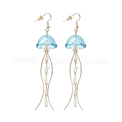 Boucles d'oreilles avec pendentif en fer&nbsp;RN-CBAE717-01G-01