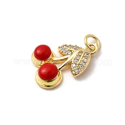 Латунные микро проложить кубического циркония подвески&nbsp;KK-I359-04G