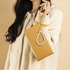 3 шт. 3 стиля резиновых ремешков для мобильных телефонов с имитацией жемчуга&nbsp;HJEW-CN0001-33