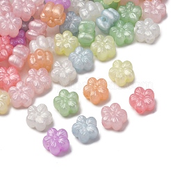 Светящиеся прозрачные акриловые бусины&nbsp;LACR-S001-15C