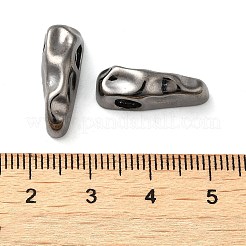 Латунная европейская бусина&nbsp;KK-H455-02B