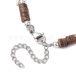 Ожерелья с подвеской в виде черепахи из окрашенной синтетической бирюзы&nbsp;NJEW-JN05059