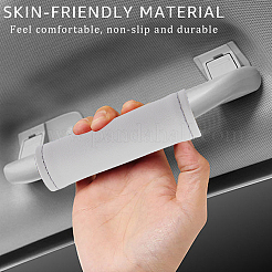 2 шт. защитный чехол для ручки двери автомобиля из искусственной кожи&nbsp;AJEW-CL0002-56A