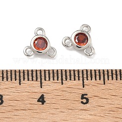 Латунные микропаве кубический цирконий плоские круглые компоненты люстры&nbsp;KK-B170-05P