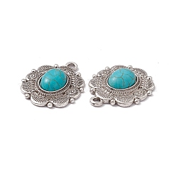 Pendentifs de turquoise synthétique&nbsp;PALLOY-D013-15AS