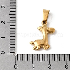 Pendentifs en acier inoxydable 304 à thème animalier&nbsp;STAS-B167-27A-G