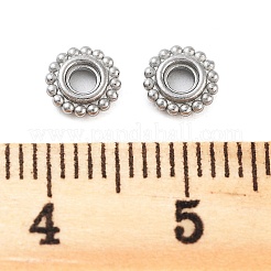 Разделительные бусины из нержавеющей стали марки 304&nbsp;STAS-L082-012P