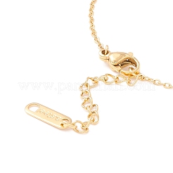 Bracciali a maglie in acciaio inossidabile 304&nbsp;BJEW-M287-03G