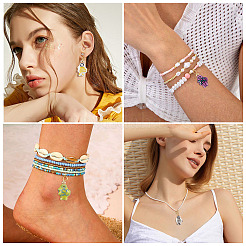 5 шт. фарфоровые подвески&nbsp;PALLOY-TAC0223