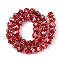 Бусы лэмпворк ручной работы&nbsp;LAMP-N037-01B