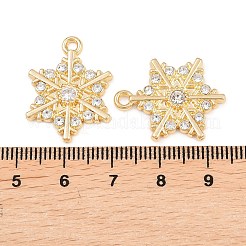 Pendentifs de Noël en alliage de strass&nbsp;FIND-B059-06G-02