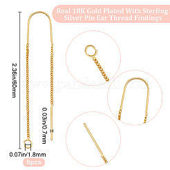 4 пара сережек-гвоздиков из сплава&nbsp;FIND-BBC0003-32G