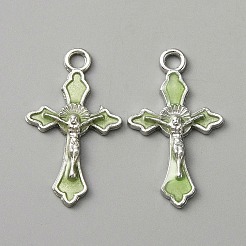 Pendentifs d'émail en alliage&nbsp;ENAM-WH0057-22C