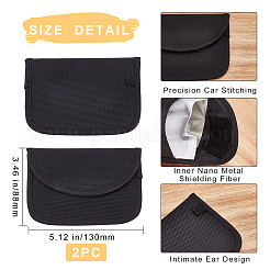 Автомобильные кошельки из углеродного волокна&nbsp;AJEW-WH0029-35