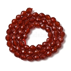 Hebras de cuentas de cornalina natural teñidas y calentadas&nbsp;G-K376-F24-01