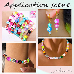 DIY Polymer Clay & Acryl Sportartikel Perlen Schmuckherstellung Finder-Kits&nbsp;CLAY-SP0001-02
