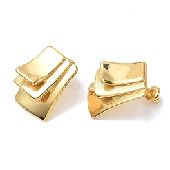 Orecchini a perno da donna in acciaio inossidabile 304&nbsp;EJEW-K333-16G