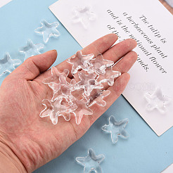 Прозрачные акриловые бусины&nbsp;TACR-S154-58B-205