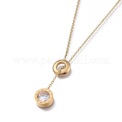 Комплекты украшений из нержавеющей стали 304 со стразами SJEW-M097-04G