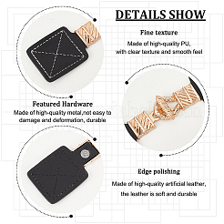 Пряжка из искусственной кожи 6 шт.&nbsp;FIND-FG0002-72