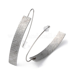 Orecchini pendenti in acciaio inossidabile 304 anti-ossidazione per donna&nbsp;EJEW-D085-01P-03