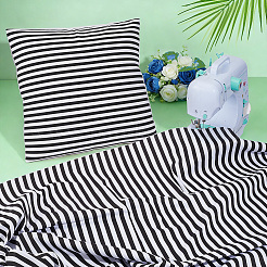 Tissu en coton à rayures&nbsp;DIY-PH0037-96F