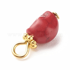 Подвески из окрашенной синтетической бирюзы&nbsp;PALLOY-JF01452-04