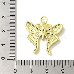 Подвески из латуни с эмалью и микропаве из циркония&nbsp;KK-Z042-09G-03