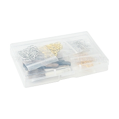 Наборы для самостоятельного изготовления сережек-капель/прямоугольников из смолы и орехового дерева&nbsp;RESI-FS0001-85