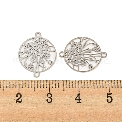 Покрытие стойки латунные полые подвески в виде цветка&nbsp;KKC-D001-21P