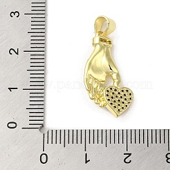 Стойки обшивки латунь микро проложить Циркон подвеску&nbsp;KK-C052-34G