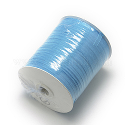 Ruban d'organza, Dodger bleu, 1/4 pouce (6 mm), 500yards / roll (457.2m / roll)