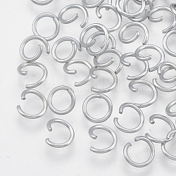 Eisen offenen Ringe springen, cadmiumfrei und bleifrei, Nicht Plattiert, 20 Gauge, 7x0.8 mm, Innendurchmesser: 5.4 mm, ca. 12000 Stk. / 1000 g