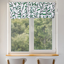 Cortina de poliester purdah, para la decoración de la ventana de las cortinas de la pared del hogar, Rectángulo, hoja, 460x1320mm