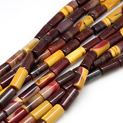 Natural Gemstone Mookaite Beads Strands, Column, 16~18x8mm, Hole: 1.5mm, about 24pcs/strand, 15.74 inch