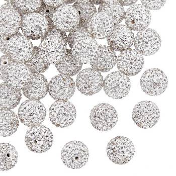 30 perles strass en argile polymère en gros pour création de bijoux