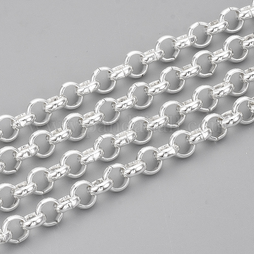 COOLSTEELANDBEYOND Bracciale Donna A Catena Rolo In Acciaio Inossidabile – Con Ciondolo A Cuore E Chiusura Toggle, Lucidato A Specchio, Lunghezza 20 Cm, Larghezza 6 Mm - 3