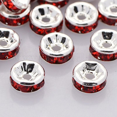 Wholesale Brass Rhinestone Spacer Beads 