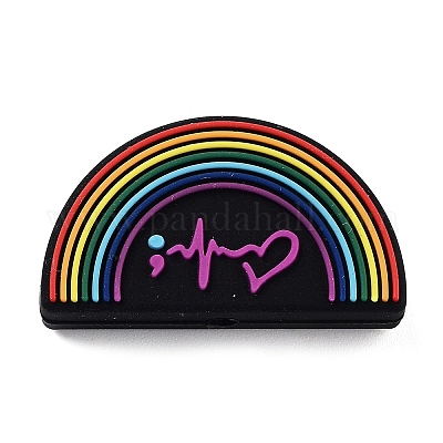 Силиконовые бусины&nbsp;SIL-M005-02C-1